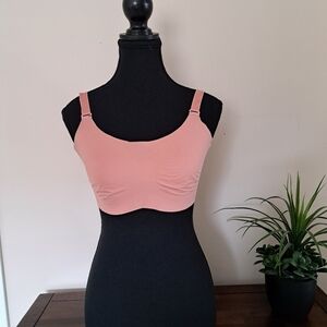 Knix Bra Women's 34D Nude Brown Colour Wire Free Convertible Straps